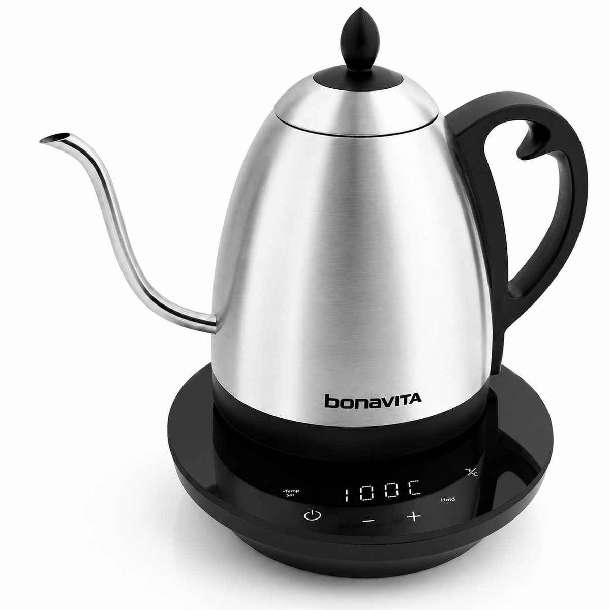 Bonavita Cosmopolitan 1.0L Gooseneck Precision Temperature Electric Kettle