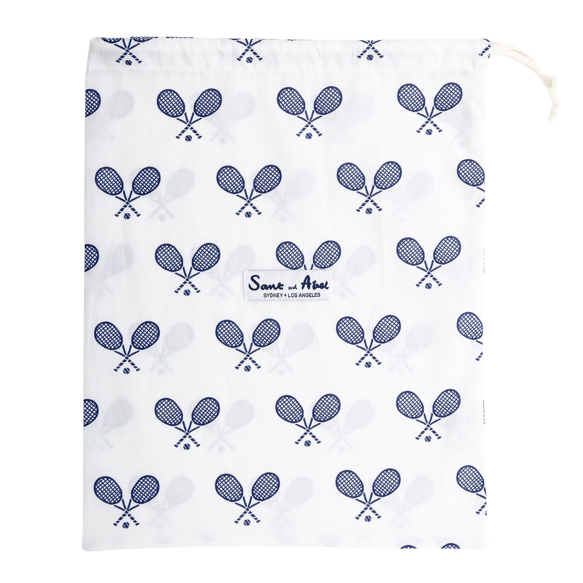 Men's Tennis Navy Long PJ Set